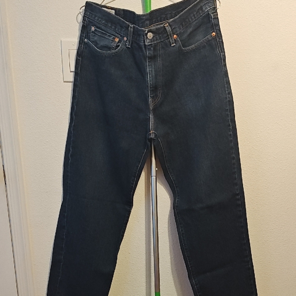 Levi's Stay Loose Premium Dark Blue Baggy Jeans Men's 33x32